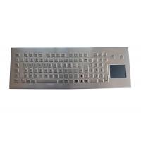 PS2 Waterproof Stainless Steel Keyboard With Touchpad