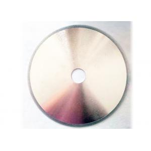 Electroplated diamond cutting blade used for cutting asbestos graphite cast iron and so on with high effiency