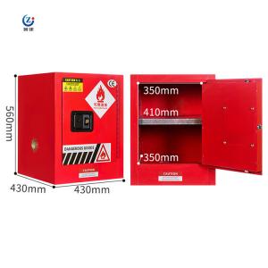 China 2 Shelves Acid Corrosive Storage Cabinets , Fireproof Chemical Storage Cabinet supplier
