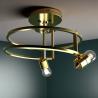 China Corniche Modern Brass Circular Chandelier with Adjustable Height for Indoor Rooms wholesale