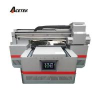 China Small Format UV Flatbed Printer , 3pcs Head Uv Led Inkjet Printers on sale
