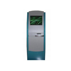 Self Service Computer Kiosk Stand for Printing Document / Ticket / Information OEM