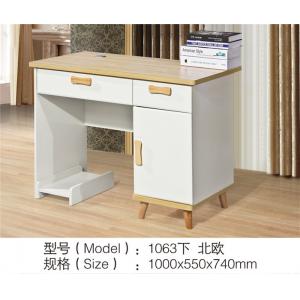 China Household MDF Painted Desktop Computer Desk With Excellent Stablility supplier