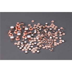China ISO9001 Approved High Quality Fine Silver Electrical Contacts / Copper Rivet Fixed supplier