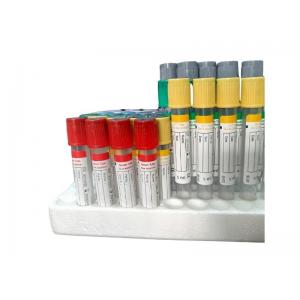 China K2 K3 Vacuum Blood Test Collection Tubes Disposable Lab Pet Glass Edta supplier
