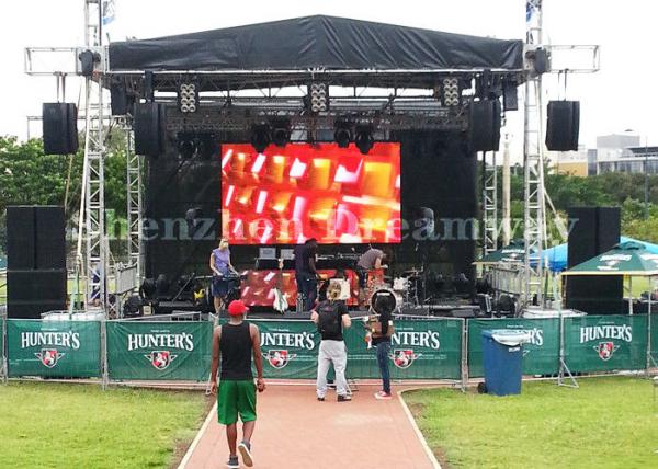 Full Color Outdoor LED Screen Rental Video Advertising Board P3.91 For Event /