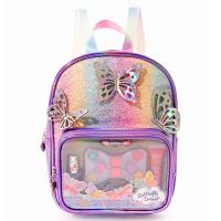 China Butterfly Backpack Children Lovely Makeup Kit Real Cosmetic Play Set Various Colors for Kids on sale