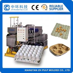 Flexible Structure Egg Crate Machine 100kw Semi Automatic paper Tray Maker