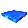 China Durable Blue Reusable Plastic Pallets With Virgin HDPE / Recycled PP wholesale