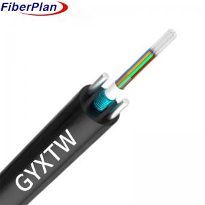 China Armored Singlemode GYXTW G652D Outdoor Single Mode Fiber Optic Cable supplier