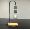 China new rotating wooden base magnetic floating levitate pop led bulb lamp wholesale