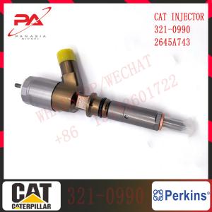 China 幼虫エンジンC6.6のためのディーゼル機関 アセンブリ燃料噴射装置321-0990の2645A743共通の柵の注入器3210990 wholesale