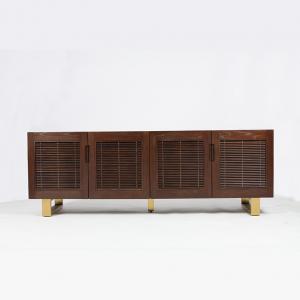 China Modern Fashionable Solid Wood TV Stand Cabinet For Living Room supplier