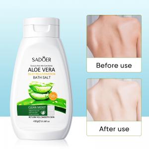 430g Aloe Vera Bath Salts Smoothing Skin Tender Body Wash Light Exfoliating