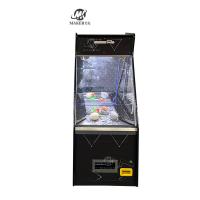 China New Design Single Player Coin Pusher Machine Tempering Glass Arcade Coin Pusher Machine For Playing on sale