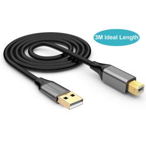 USB2.0 TYPE-A to USB Type B Cable For USB printers scanners or external USB Hard Drives
