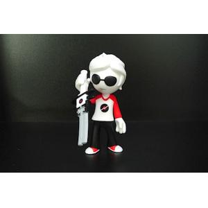 China White Hair Dave Anime Action Figures , Plastic Action Figures Customized Color supplier