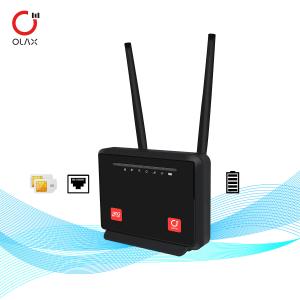 China Olax CPE Router MC60 con batería de 5000mAh 4g Lte Wifi Router Indoor CPE Router Modem fácil de usar supplier
