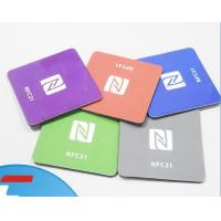 China NFC electronic tag 213 NFC sticker with customized logo printing on sale