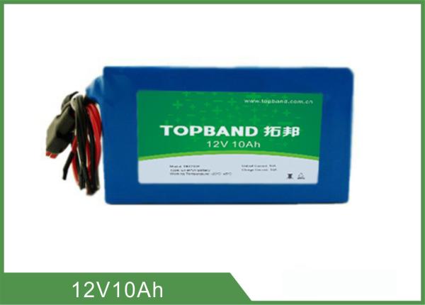 Prismatic Lithium Iron Phosphate Lifepo4 Batteries , Lithium Iron Phosphate 12V10AH