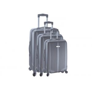 Travel Trolley Bags Set Of 3 ABS With Normal Combination Lock Customized