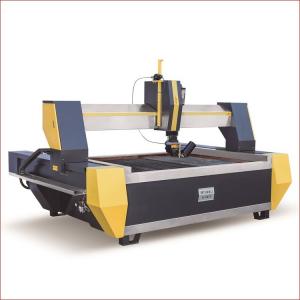 China 5 Axis Gantry Waterjet Tile Cutter Metal Stone Glass Aluminum Cutting Machine 37kw supplier