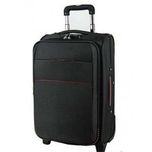 China Fashion Men Black polyester/ nylon Trolley Bag have Skating wheels with bearing for travel supplier