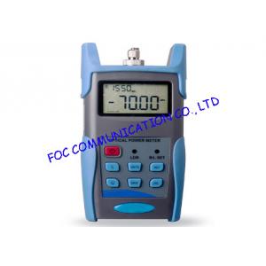 China Small Fiber Optic Test Equipment / Optical Power Meter Testing Fiber Optic Cable supplier