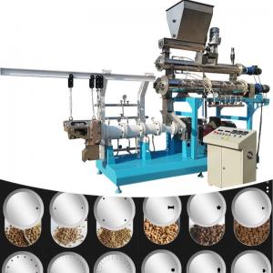 Automatic Single Screw Feed Extruder Shrimp Fish Food Extruder Machine