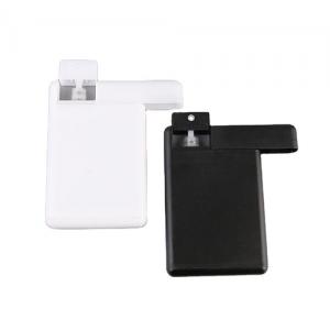 Slim White Black Credit Card Sprayer K1109 20ml Flat Nonspill