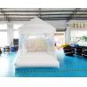 OEM Commercial Inflatable White Bouncy Castle For Kindergarten
