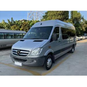 China Manual Second Hand Mini Buses , Benz 17 seats Used Passenger Van supplier