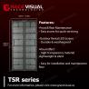 Ultra-Transparent Outdoor Rental LED Display – Lightweight, Ventilated, Customizable