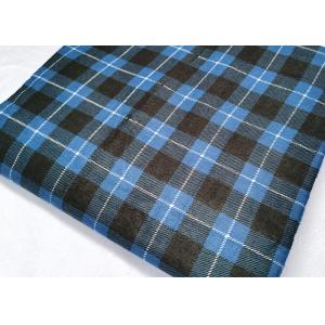 Textile Plaid Flannel Fabric Cloth Pure Cotton Tear Resistant For Shirt