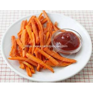 China Semi-Automatic Carrot Stick Fries Production Line supplier