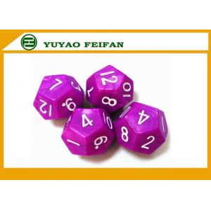 China 12pcs Polyhedral Dice Set D3 - D60 Coolest Dice Sets RPG Engraved Dot Surface supplier