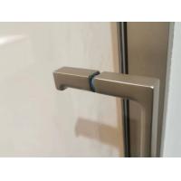 China SUS304 Stainless Steel Sliding Bath Shower Screen Door 6mm Glass on sale