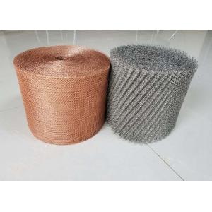 OEM ODM Copper Knitted Wire Mesh Roll 5"X100FT For Gun Barrels Clean