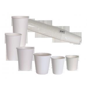China Wholesale custom logo Poly Coating Drink 8oz Customized Disposable Paper Cups supplier
