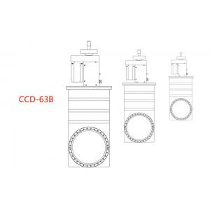 Professional Vat Vacuum Valves  High Grade 1E+5-1E-7 Pa Application Range