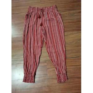 6 Color Soft Touch Cool Elastic Waist Casual Pants 100% Rayon