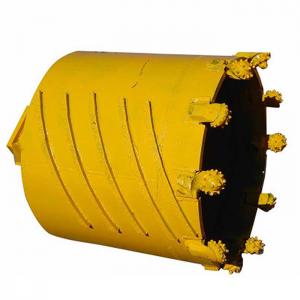ISO Rock Drilling Bucket Core Barrel With Roller Bit ,  Core Barrel Bucket
