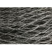 China Diamond Stainless Steel Aviary Wire Netting Zoo Flexible Rope Mesh on sale
