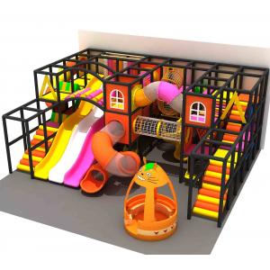 75 ㎡ Maze Playground Kids Indoor Play Equipment With Slide And Climbing Tube