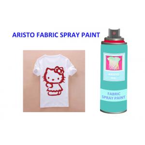 China Neon Alcohol Based Upholstery Fabric Spray Paint Leather With Excellent Coverage supplier