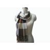 China Custom jacquard acrylic Acrylic Knit Scarf / Warm Winter Wraps Shawls wholesale