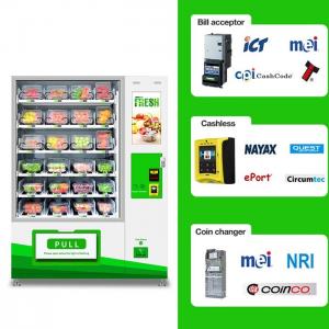 China Fresh Healthy Sandwich Vending Machine For Drinks Combo supplier