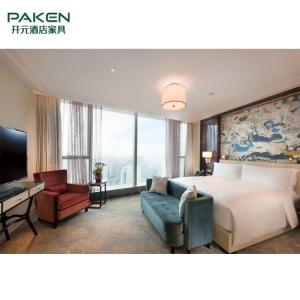 Paken Luxury Wooden Fixed Loose Hotel Bedroom Set