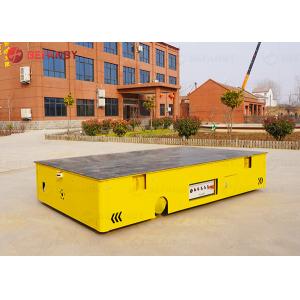 China 15 Tons Mold Transfer Electric Trackless Flat Car supplier