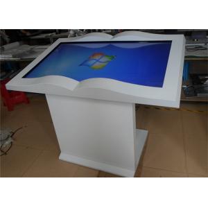 China Tempered Glass 46 Inch Touch Advertising LED Billboard All In One Screen supplier